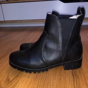 H&M leather booties